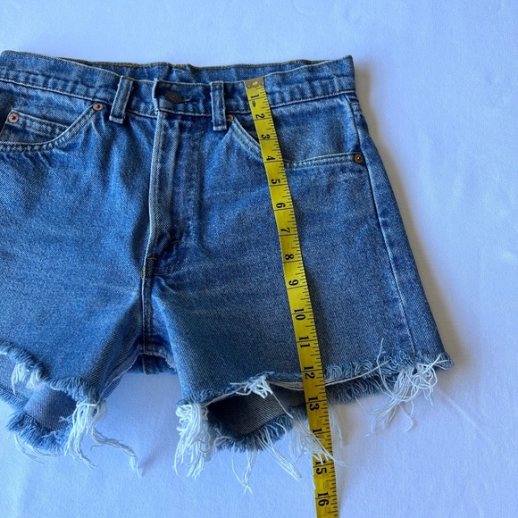 Vintage Levi’s Orange Tab cut-offs jeans sz 30 - Picture 5 of 10